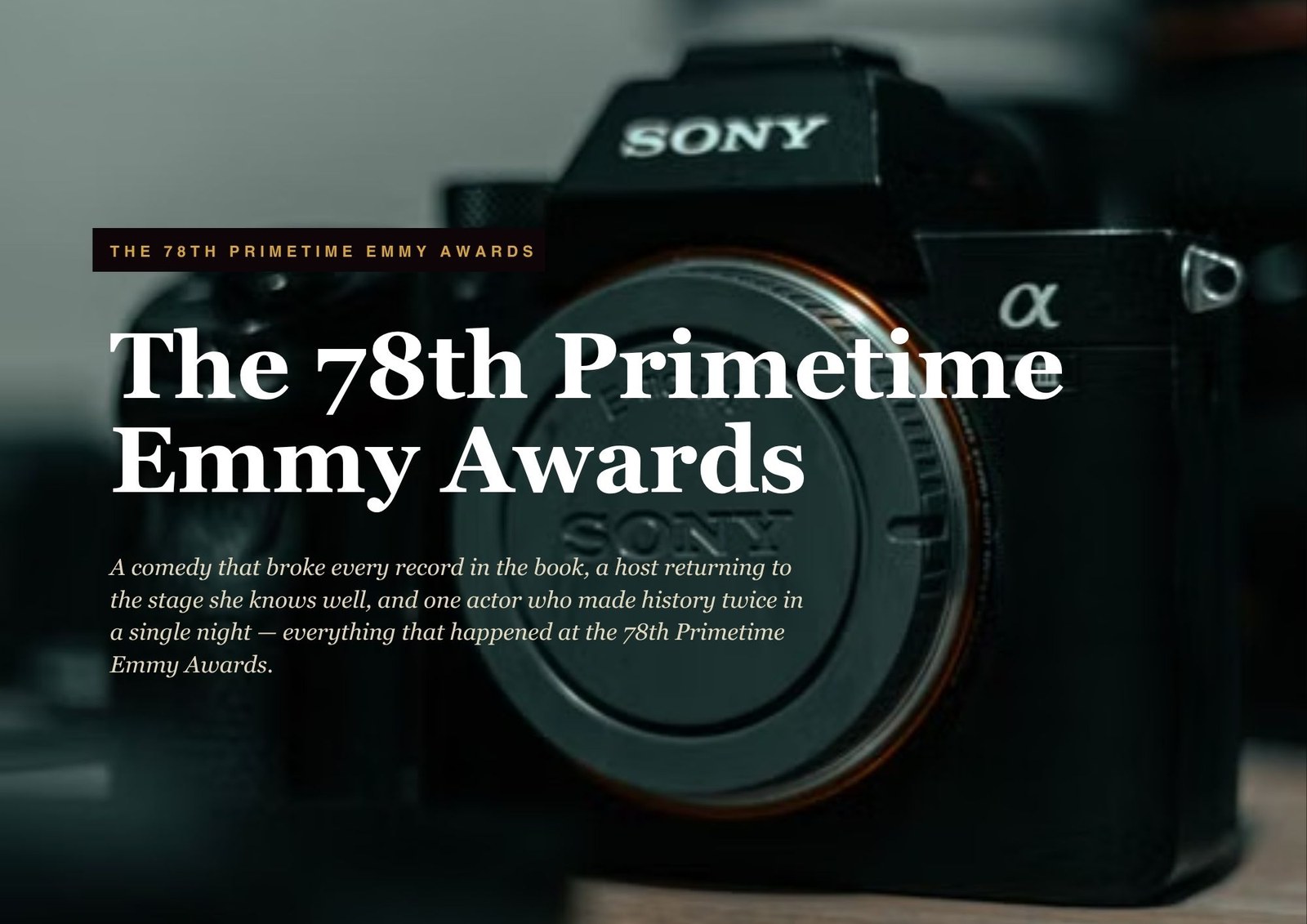 Cover of Emmy Awards 2026