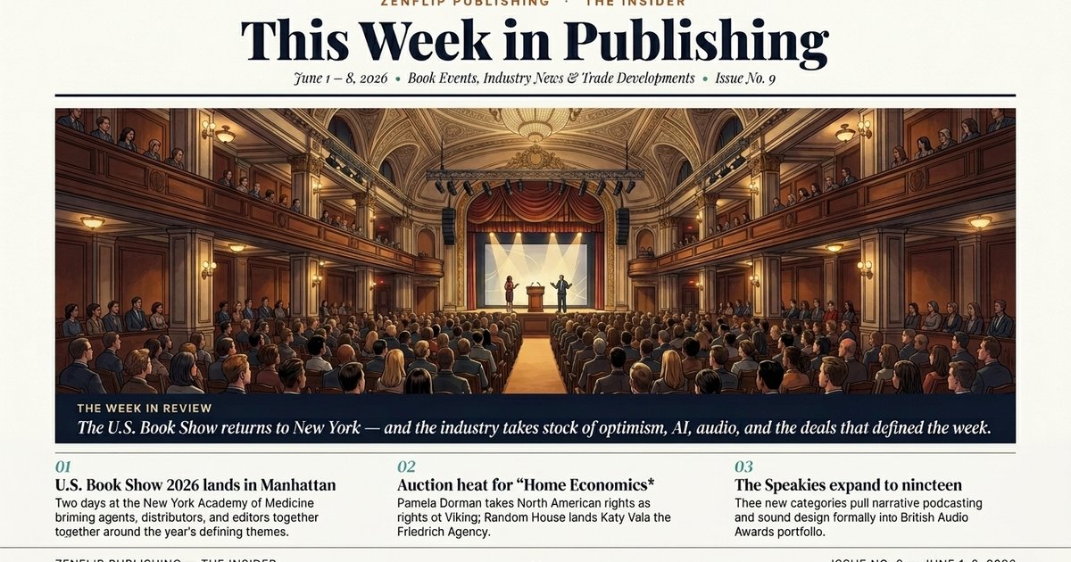 Cover of This Week in Publishing (June 1 – 8, 2026)
