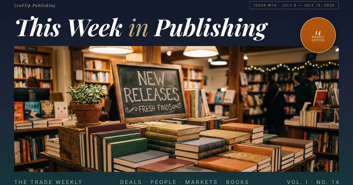 Cover of This Week in Publishing (July 6 - July 13)