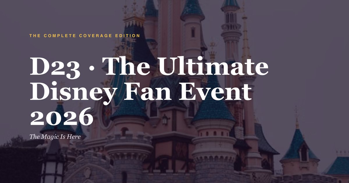 Cover of D23: The Ultimate Disney Fan Event 2026
