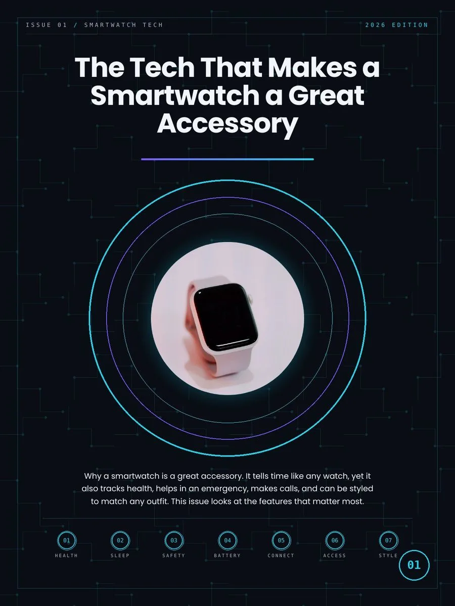The Tech That Makes a Smartwatch a Great Accessory