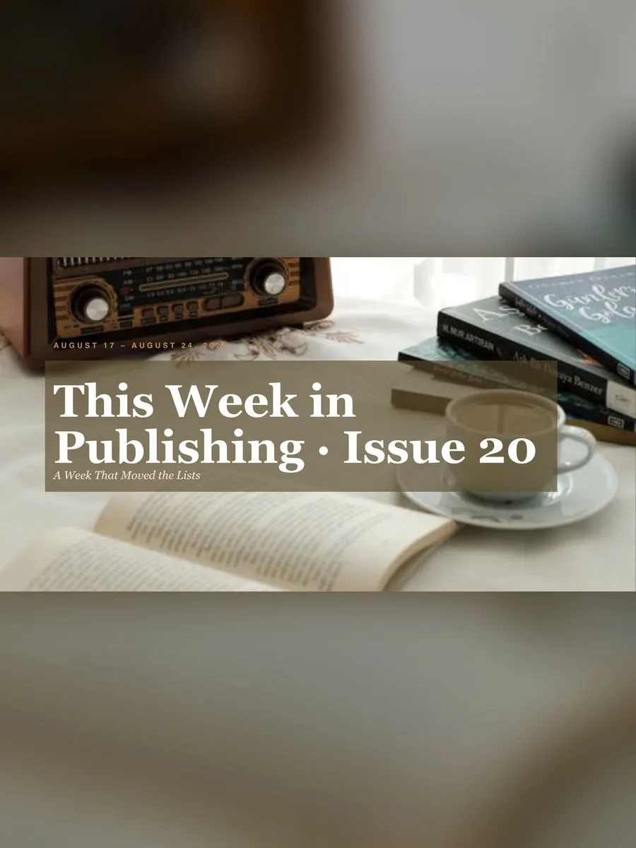 This Week in Publishing (August 17–24)