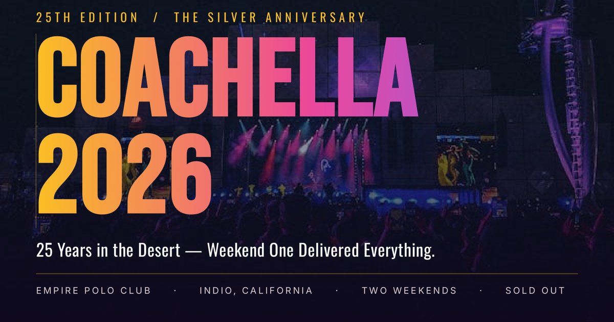 Cover of Coachella - 2026