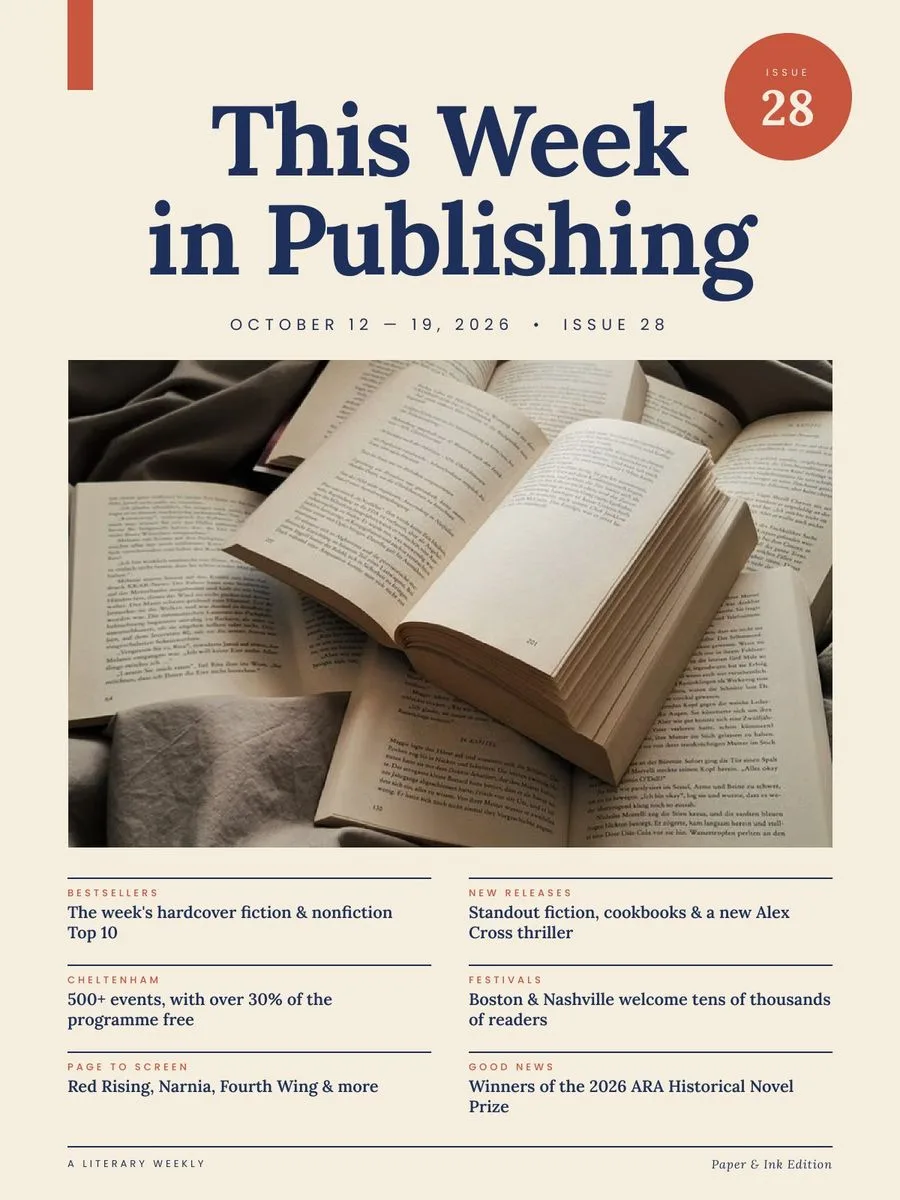 This Week in Publishing (Oct 12–19, 2026)