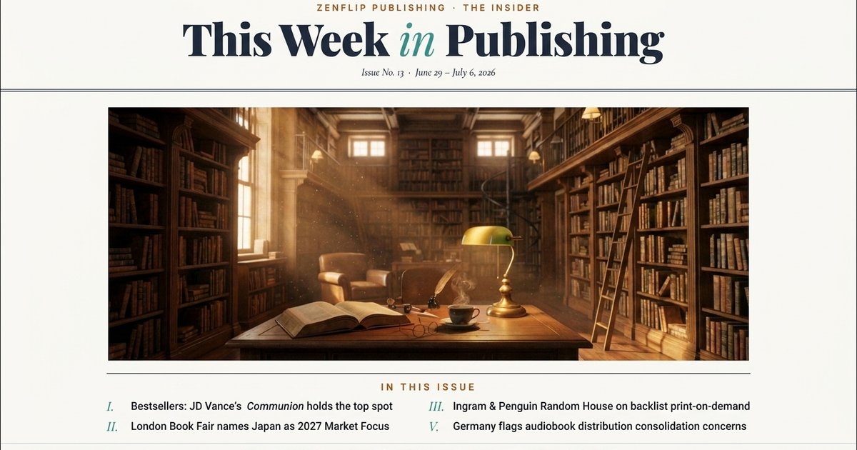 Cover of This Week in Publishing (June 29 - July 6)