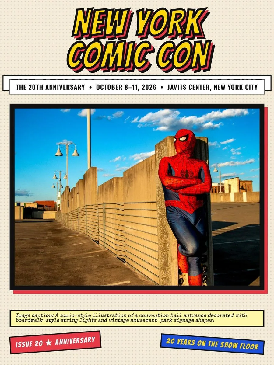 New York Comic Con’s 20th Anniversary