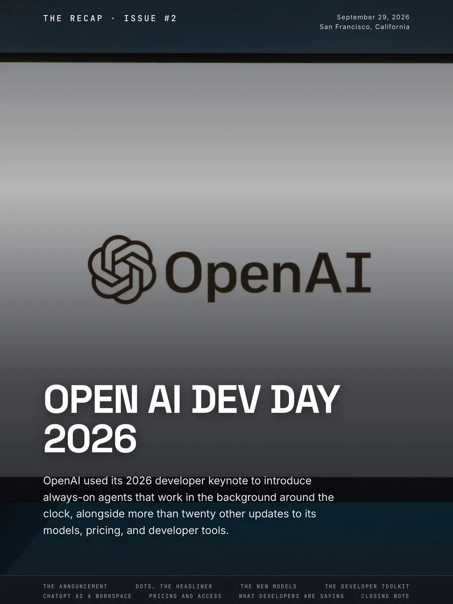 OpenAI DevDay 2026
