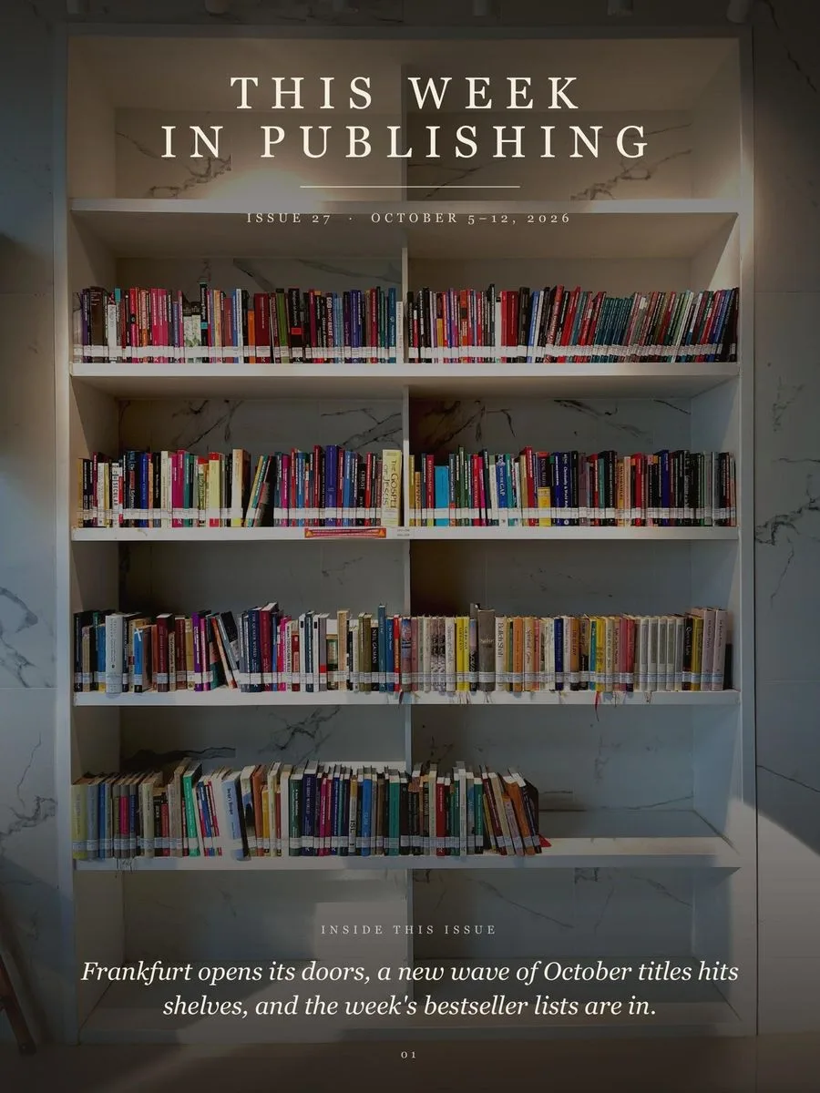This Week in Publishing - #27 (October 05 - 12, 2026)