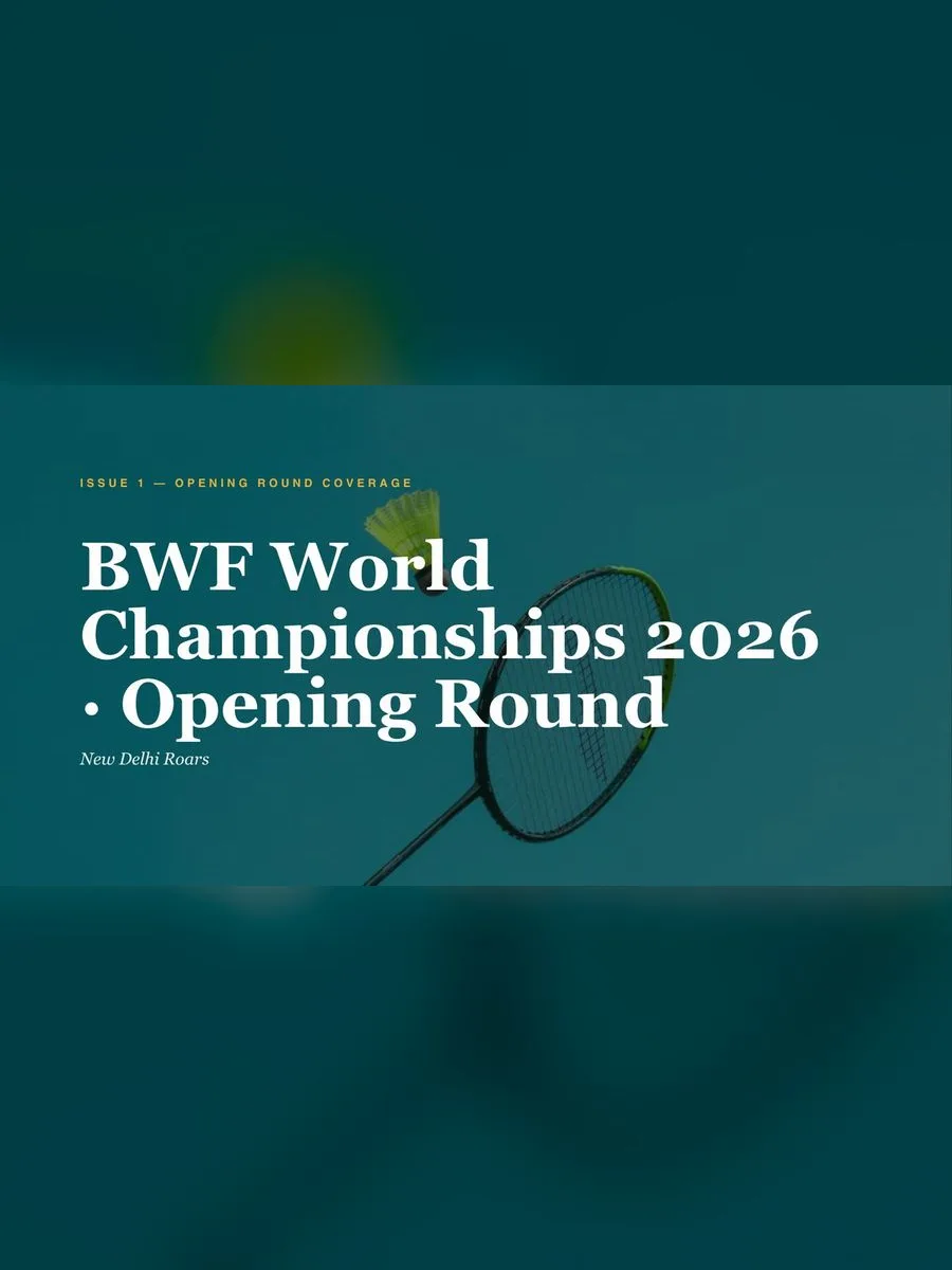 BWF World Championships 2026 #1