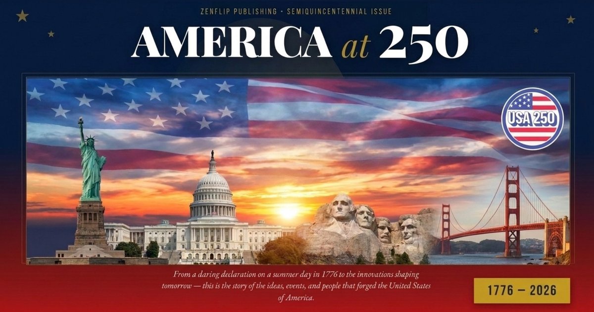 Cover of America's 250th Anniversary - Special Edition