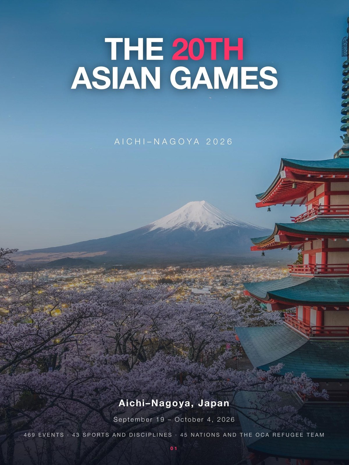 Cover of 2026 Asian Games - 20th Edition