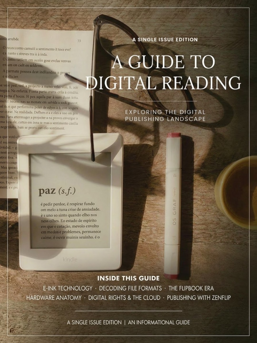 Cover of A Guide to Digital Reading - Special Interactive Edition.