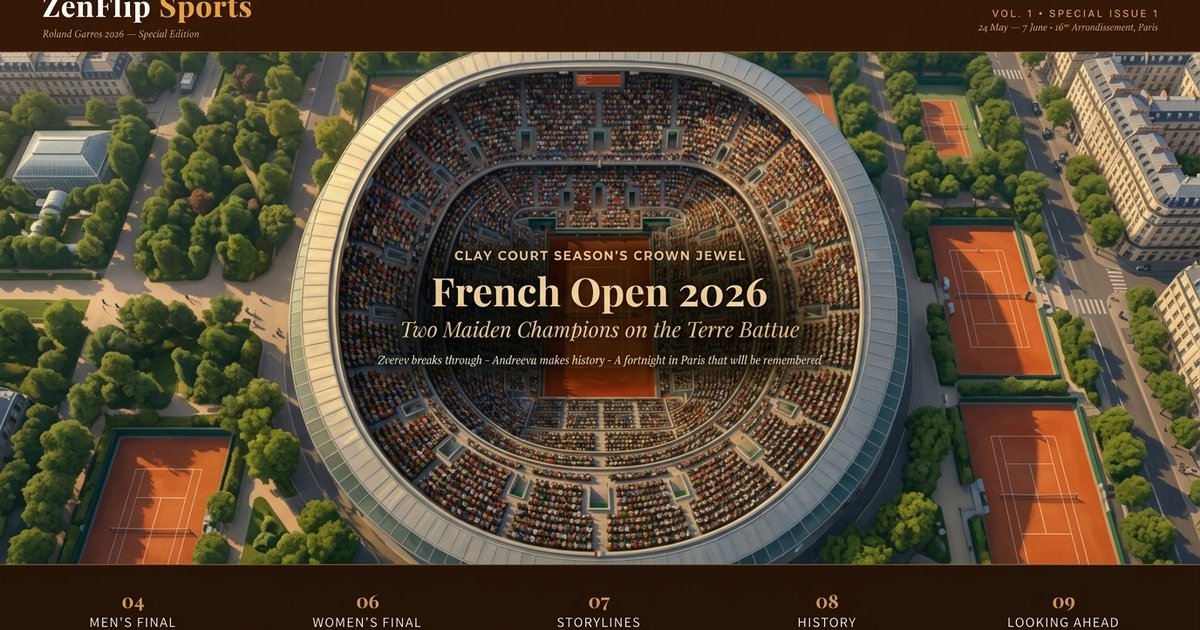 Cover of French Open 2026 - Roland Garros Special Edition