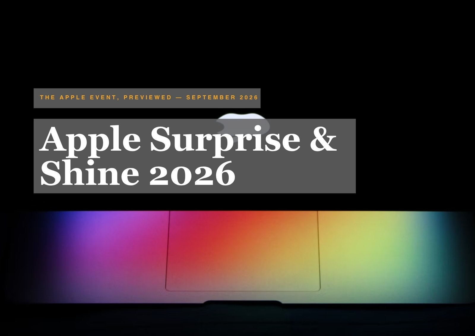 Cover of Apple Surprise & Shine 2026 - #1