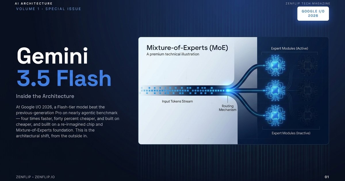 Cover of Gemini 3.5 Flash - Update | Google I/O | Special Edition