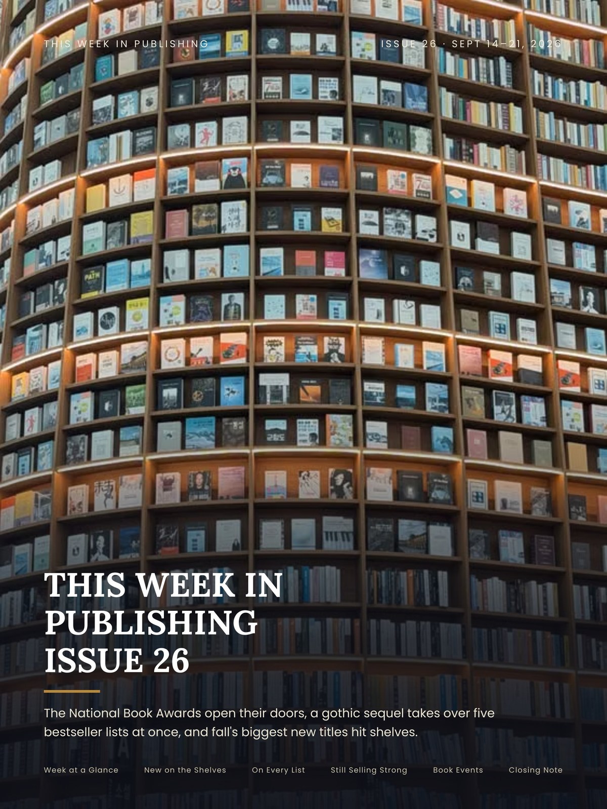 Cover of This Week In Publishing (September 21 - 28, 2026)
