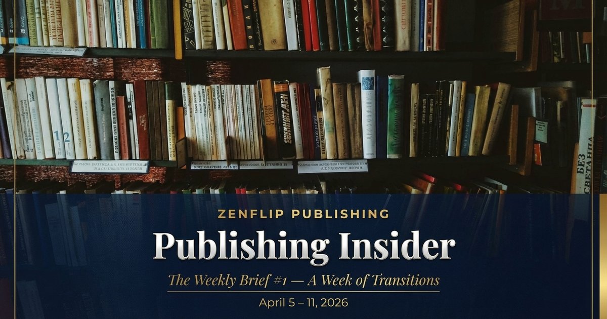 Cover of ZenFlip Publishing Insider Weekly #1