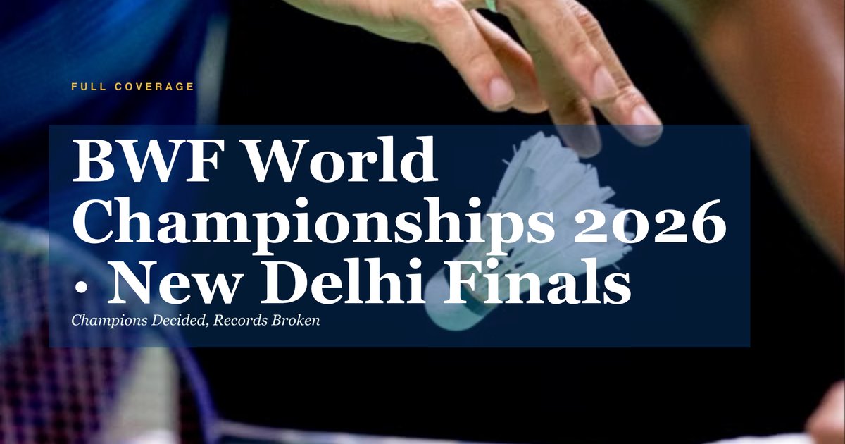 Cover of BWF World Championships 2026 - Issue 2