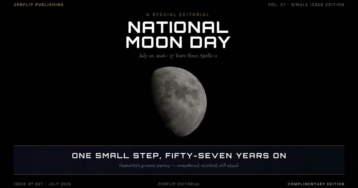 National Moon Day | Special Edition