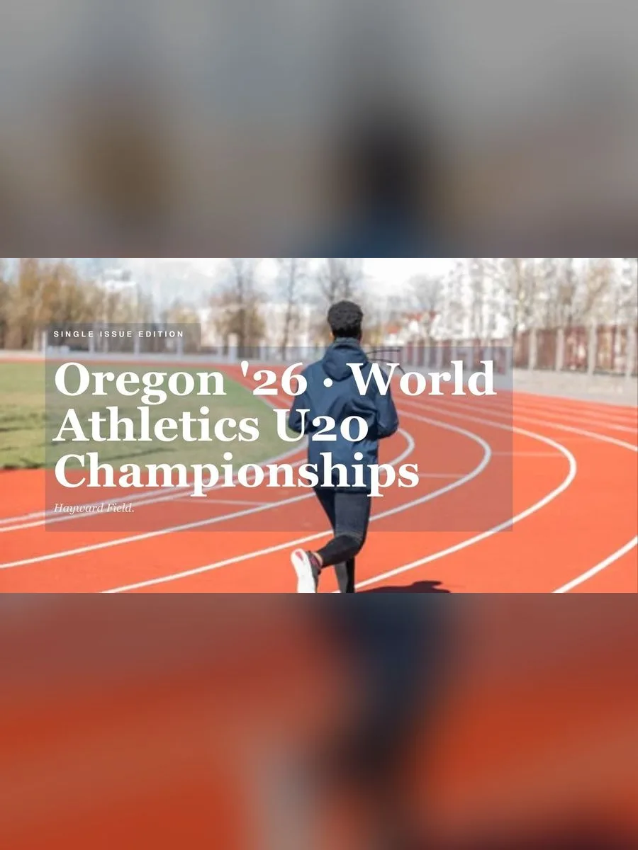 World Athletics U20 - 2026