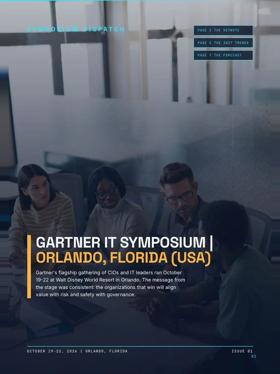Gartner IT Symposium | Orlando 2026