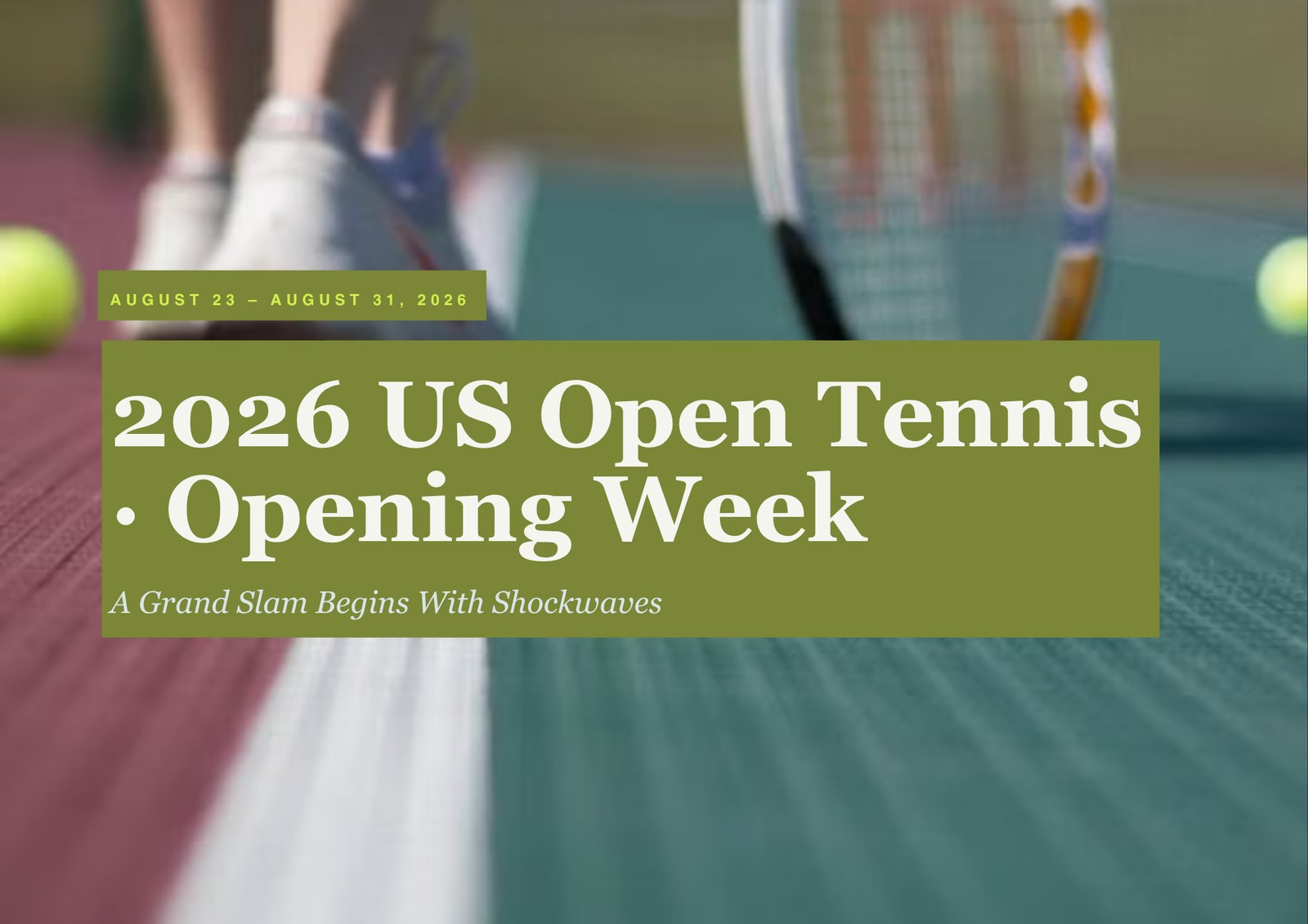 Cover of US Open Tennis #1